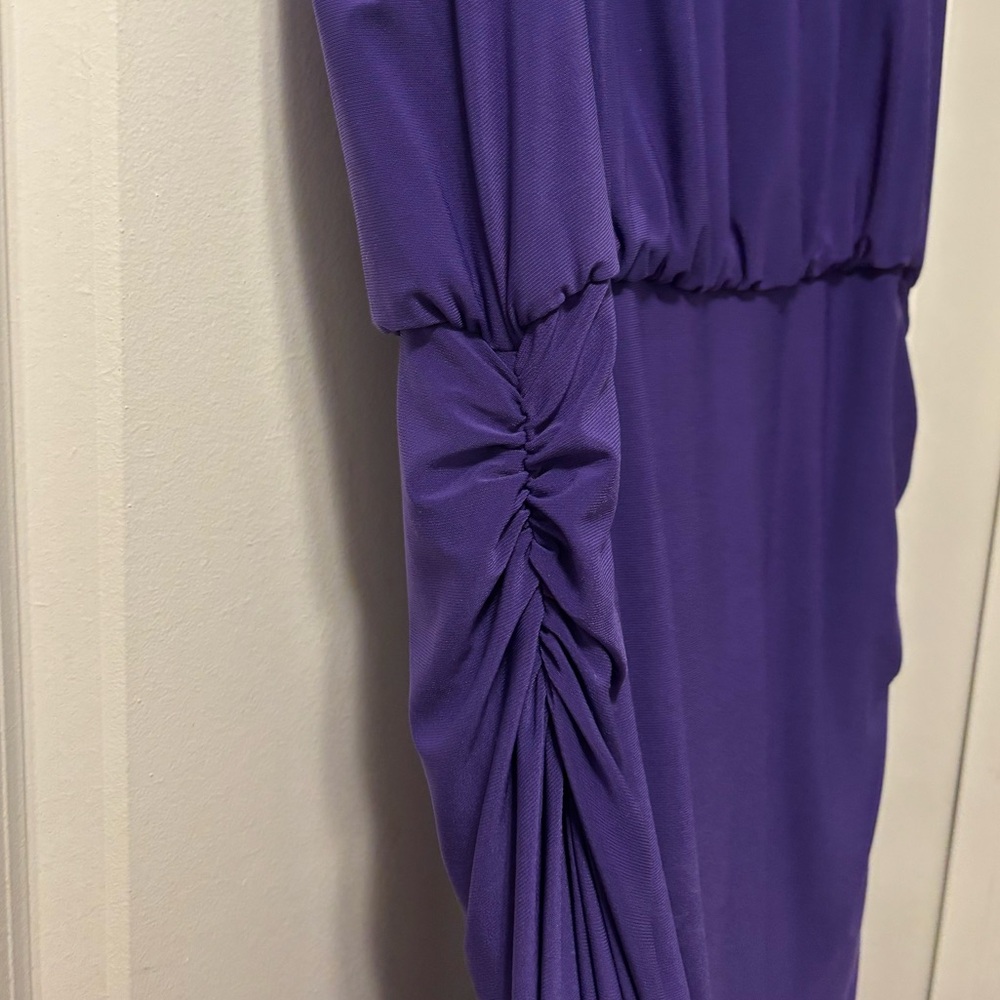 Lauren Ralph Lauren Purple Midi Dress - Picture 4 of 7